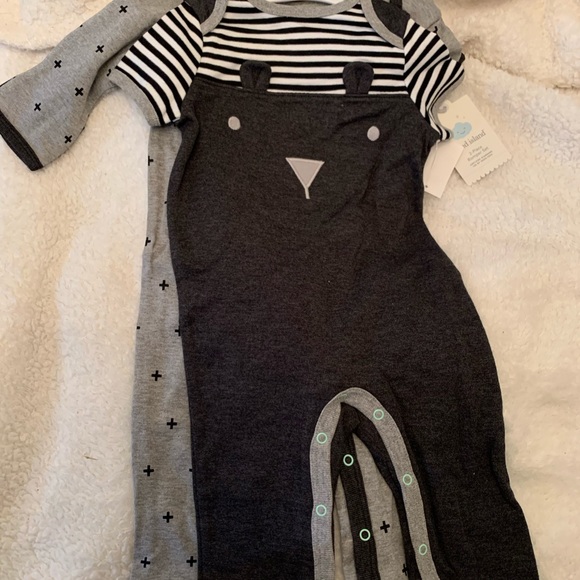 Cloud Island 2 Piece Romper Set - Picture 1 of 3